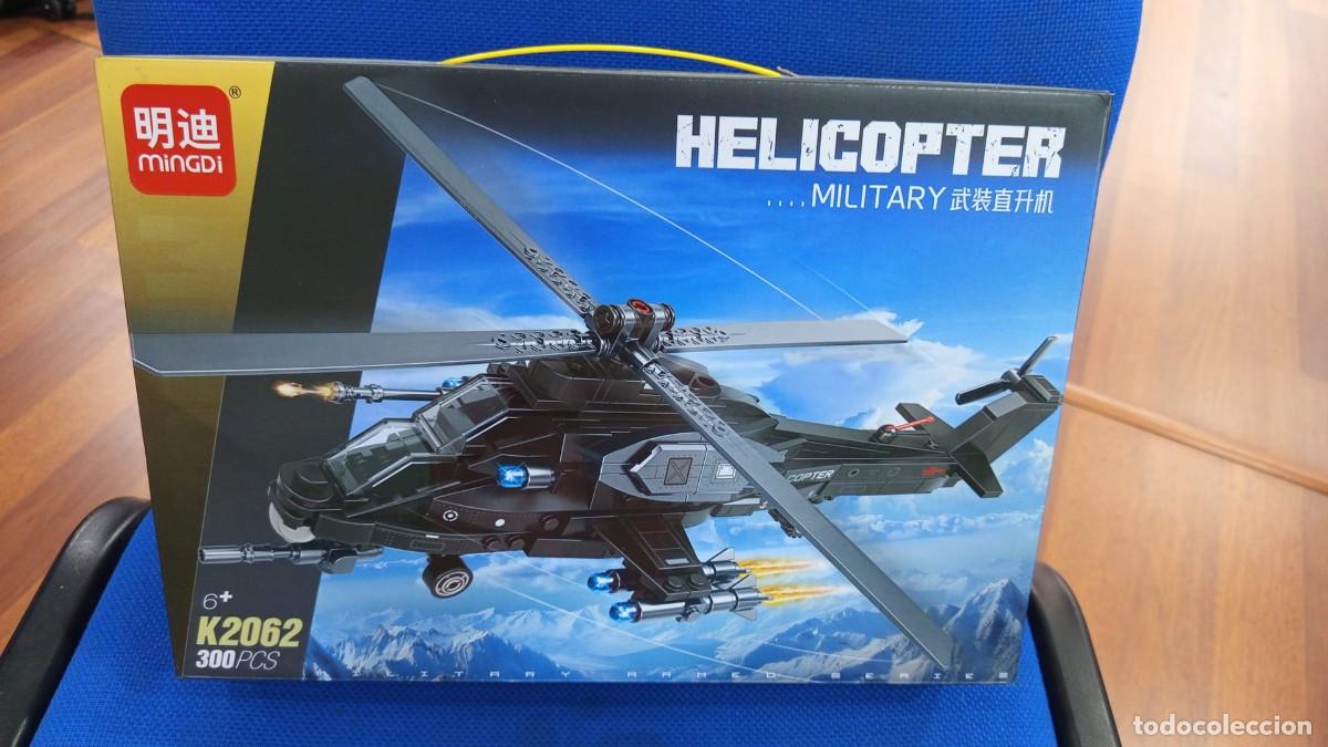 Nuevo: Maqueta Puzzle Helic&oacute;ptero Militar K2062 300 Piezas Nueva