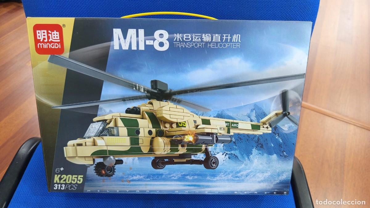 Nuevo: Maqueta Puzzle Helic&oacute;ptero Transporte K2055 313 Piezas Nueva