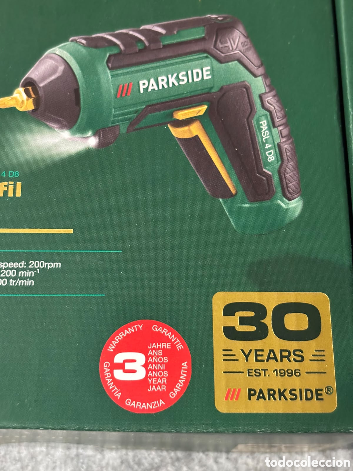 Nuevo: Destornillador El&eacute;ctrico Parkside PASL 4 D8