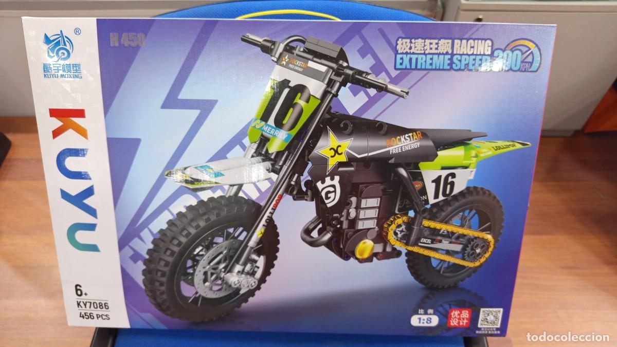 Nuevo: Maqueta Puzzle Moto Racing KY7086 456 Piezas Nueva