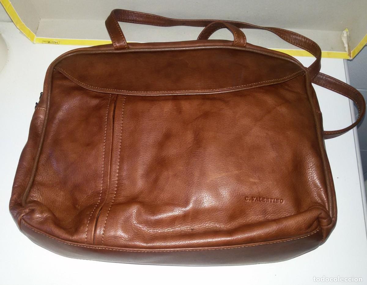 Nuevo: Bolso de piel C.Valentino de doble asa