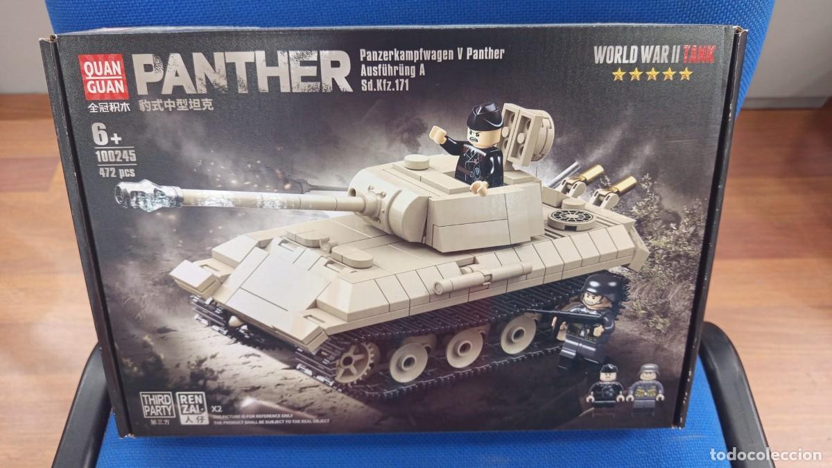 Neu: Maqueta Puzzle Tanque Panther 100245 472 Piezas Nueva