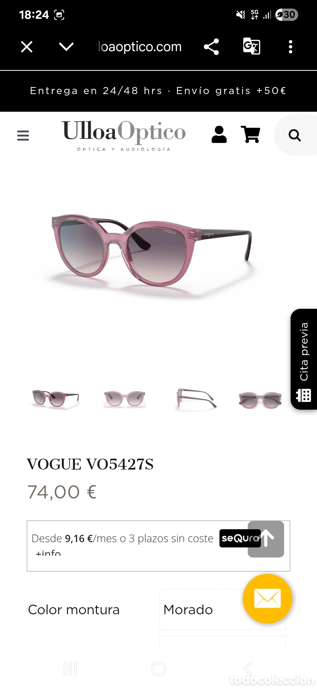 Nuevo: Gafas de sol Vogue VO5195S#25925RS - Foto 6
