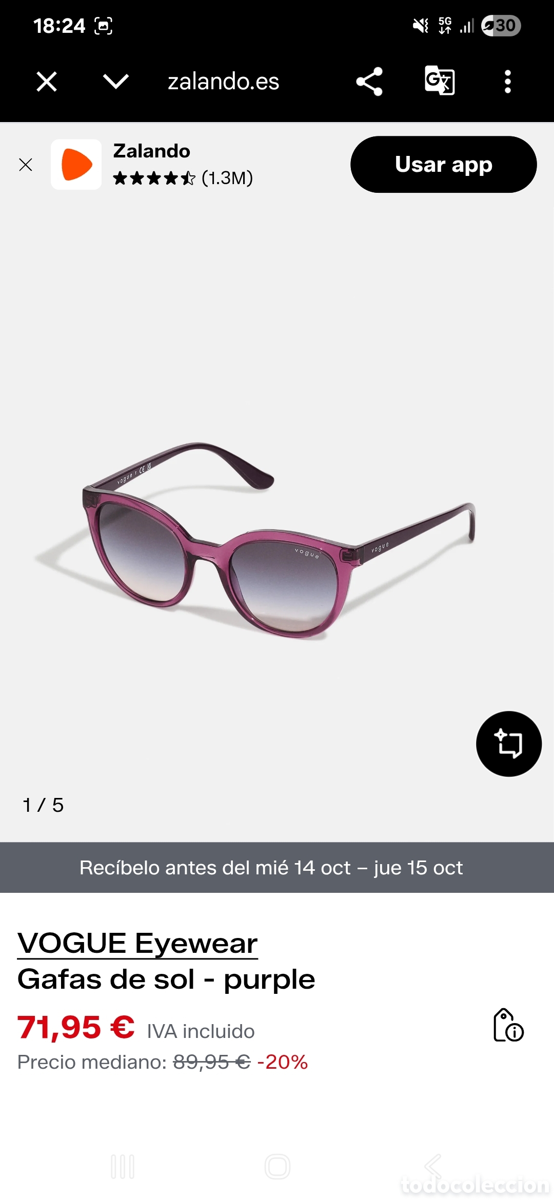 Nuevo: Gafas de sol Vogue VO5195S#25925RS - Foto 7