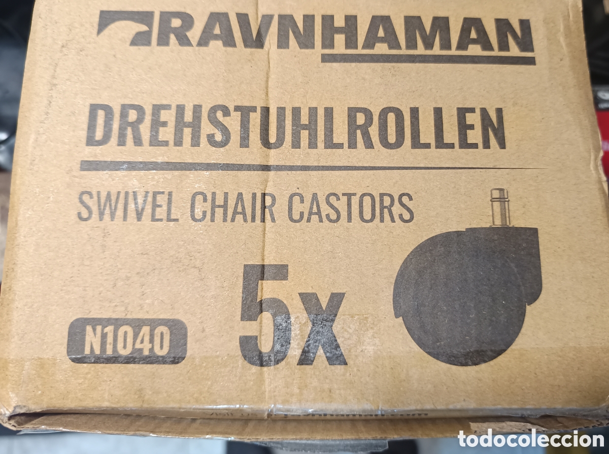Nuevo: Set de 5 Ruedas para Silla de Oficina - Foto 4