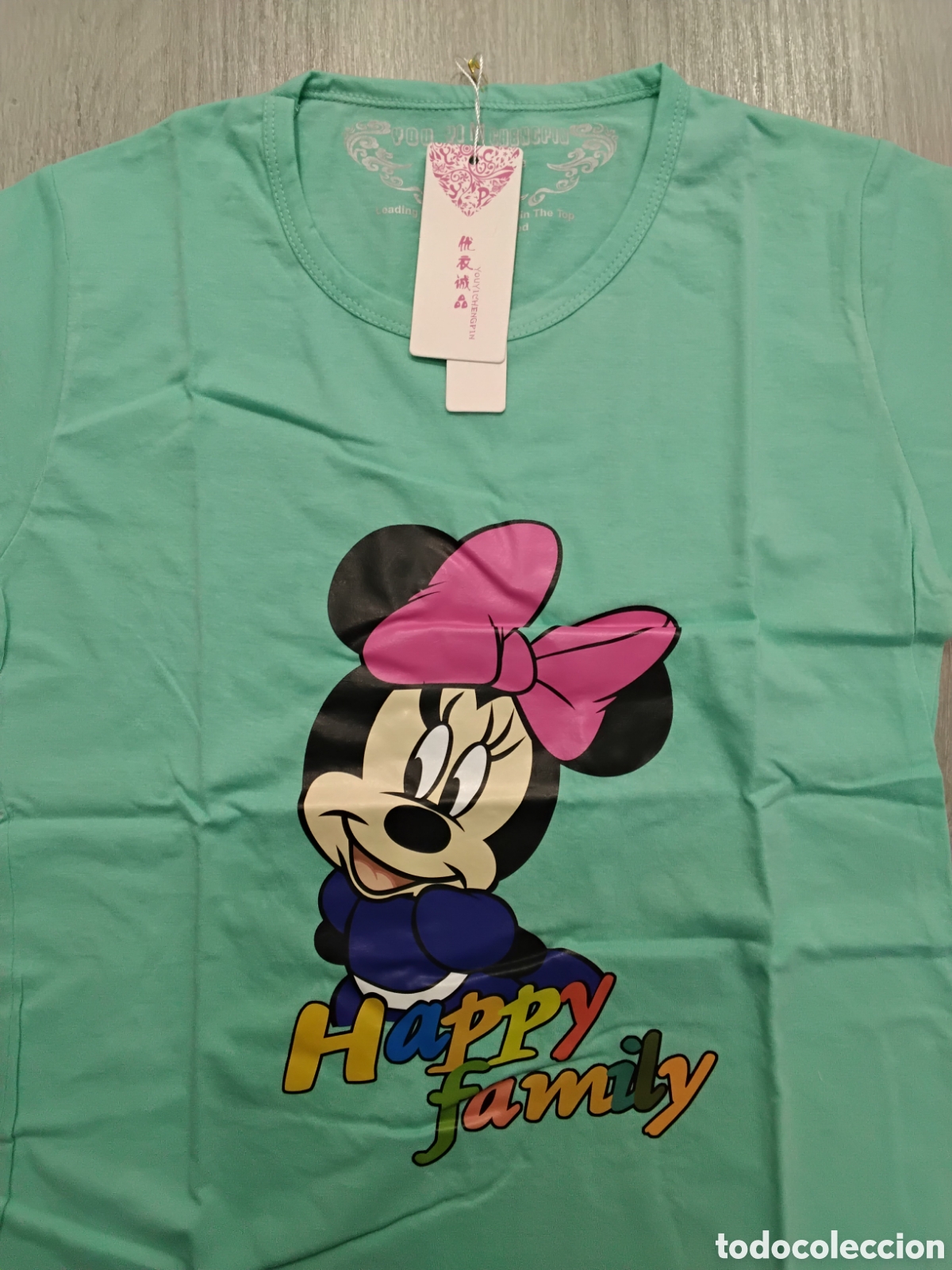 Nuevo: Camiseta Verde Minnie Nueva - Foto 3