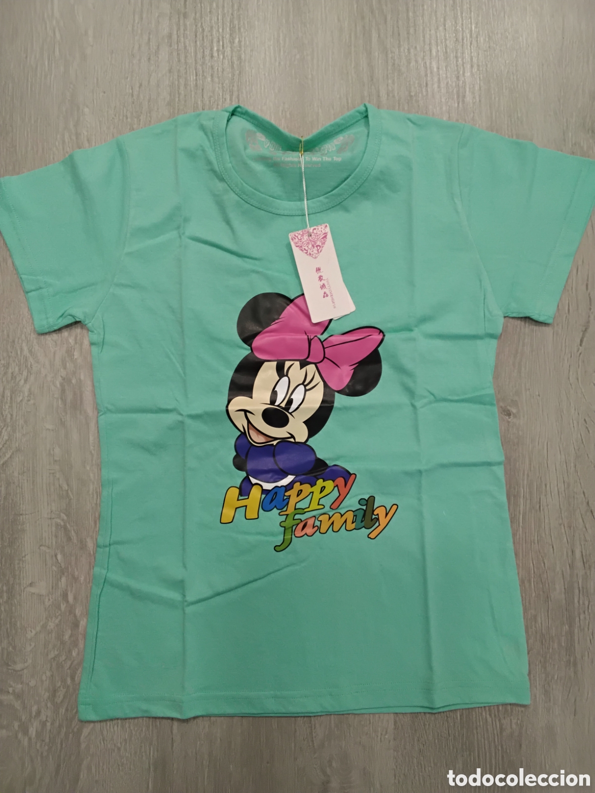 Novo: Camiseta Verde Minnie Nueva