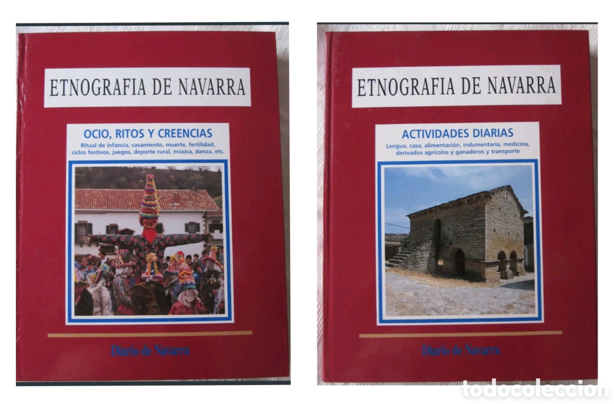 Nuevo: Etnograf&iacute;a de navarra tomos 1 y 2