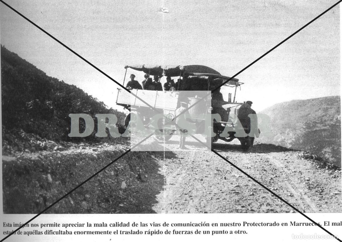 Novo: LA GUERRA DE ESPA&Ntilde;A EN AFRICA,VEHICULO MILITAR EN MELILLA TD 85