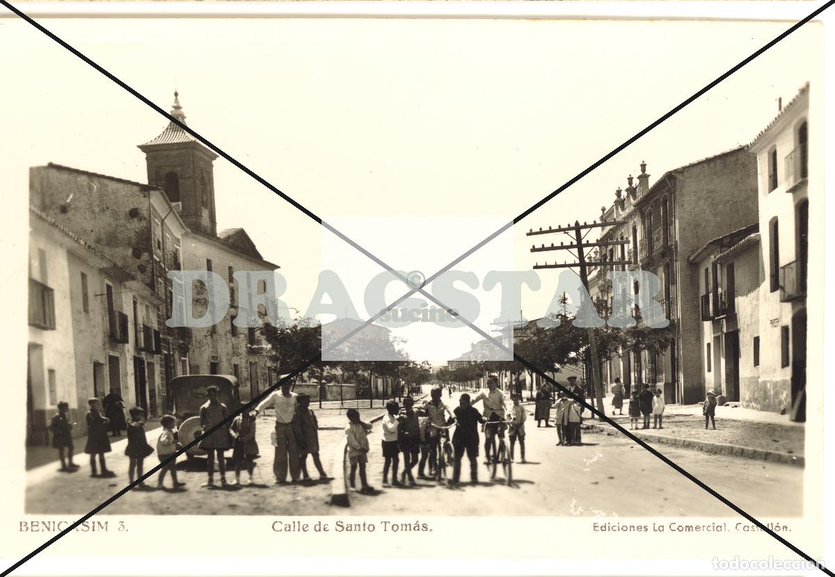 Nuevo: BENICASIN CASTELLON EN EL RECUERDO, CALLE SANTO TOM&Aacute;S (ANTIGUA CARRETERA NACIONAL 340) TD 85