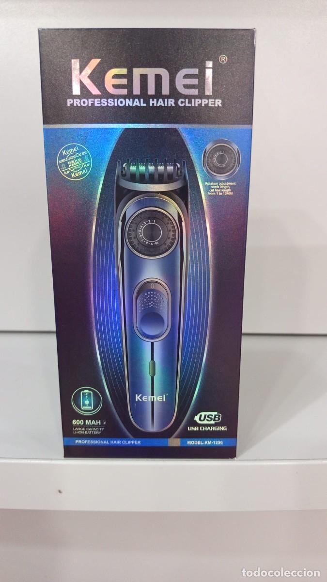 Nuevo: Maquinilla Cortapelos KEMEI KM-1256 Inal&aacute;mbrica USB Nueva