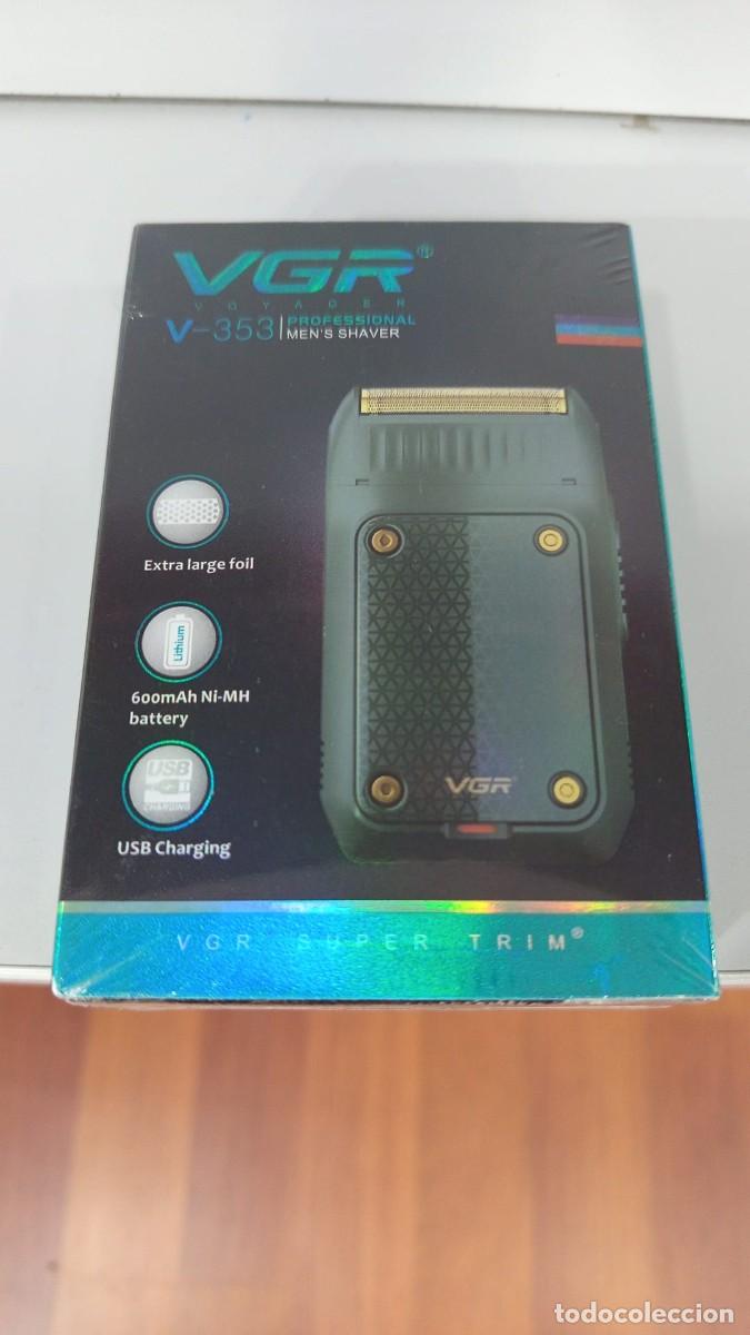 Nuevo: Maquinilla Afeitadora VGR V-353 Doble L&aacute;mina USB Nueva