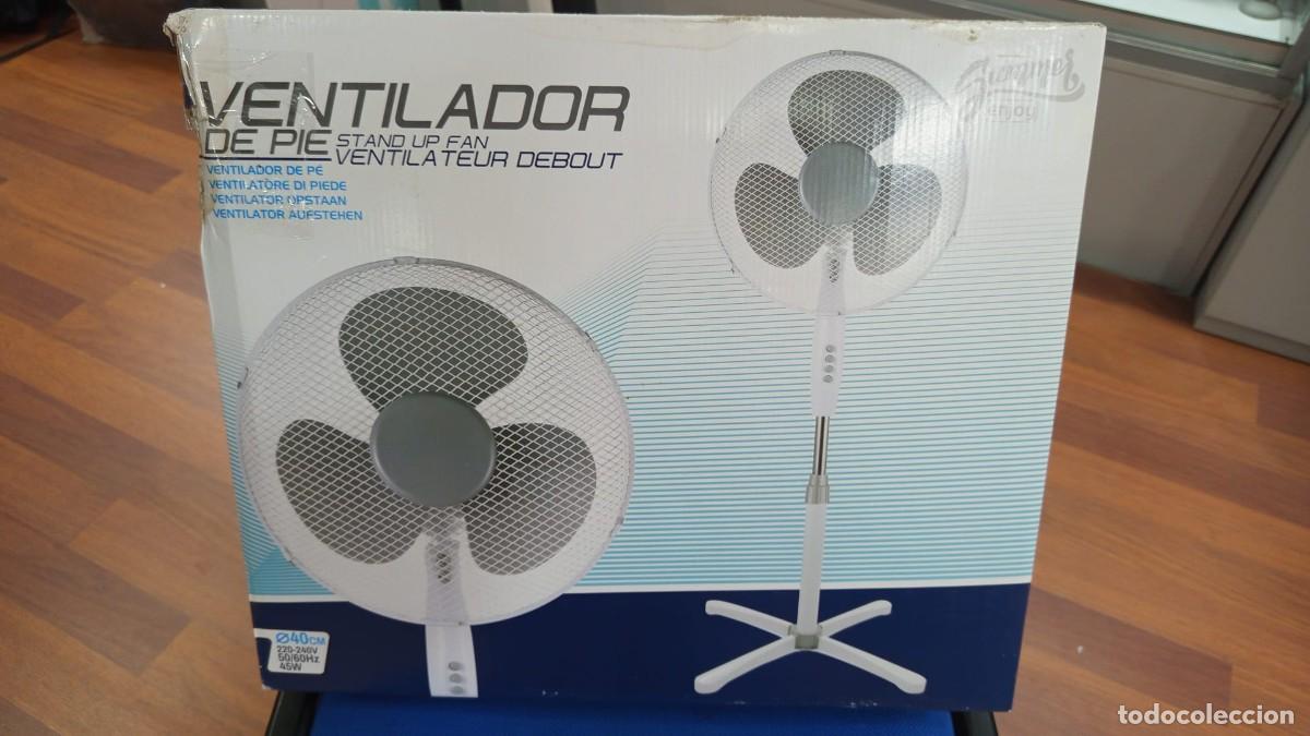 Nuevo: Ventilador de Pie Summer Enjoy 45W 40cm 3 Velocidades Nuevo