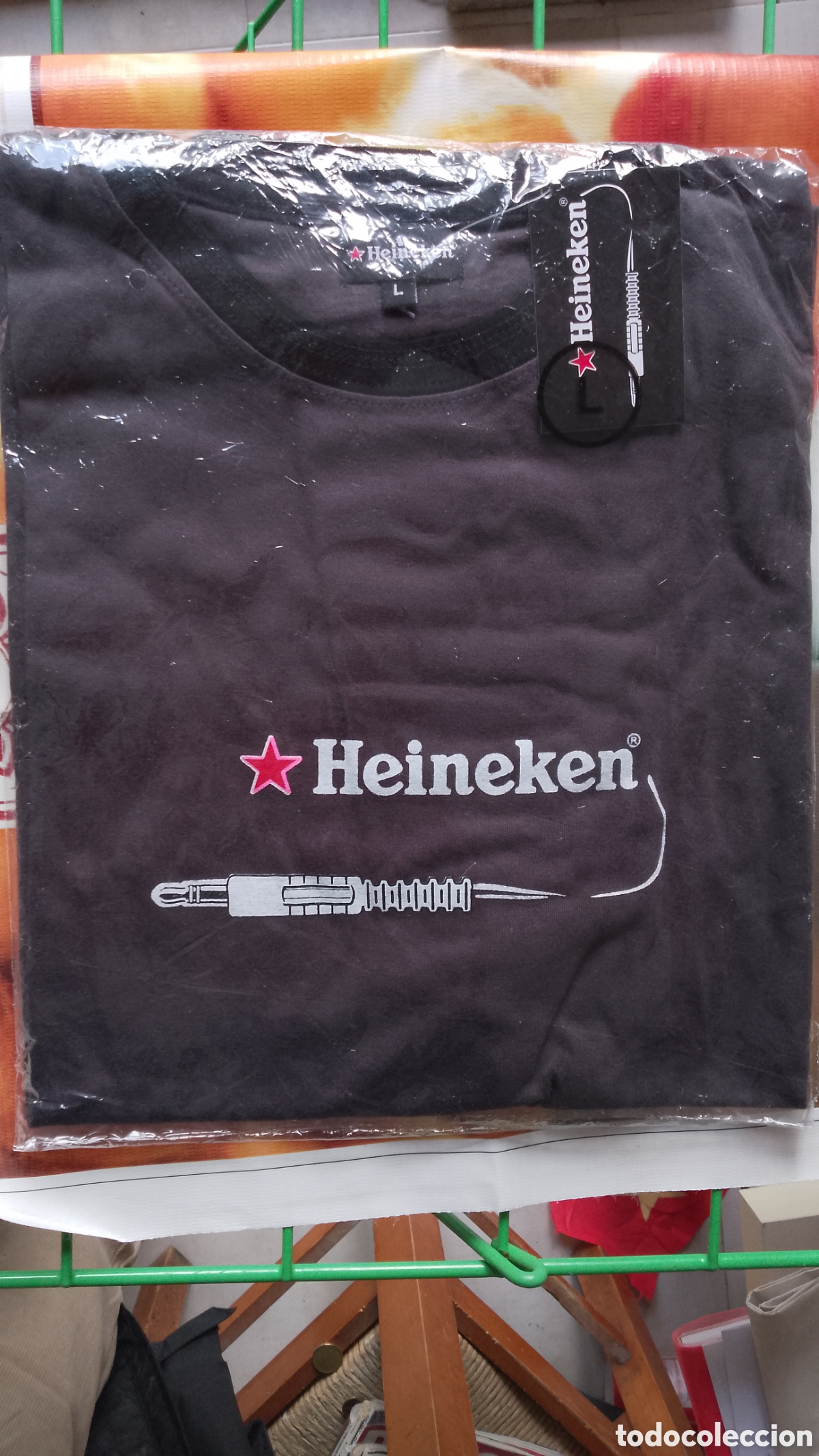 Nuevo: HEINEKEN . CAMISETA . T-SHIRT - JACK - 2000&acute;S . NUEVA . A ESTRENAR