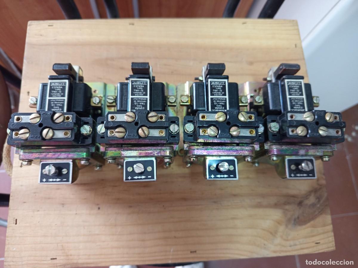 Nuevo: Lote 4XRele temporizador Neumatico AGUT TNA-1D 220V Nuevo