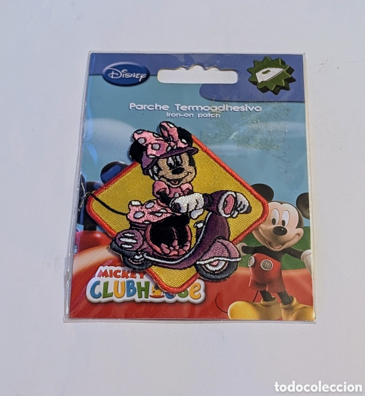 Nuevo: Parche Termoadhesivo sin abrir Mickey Mouse. Minnie