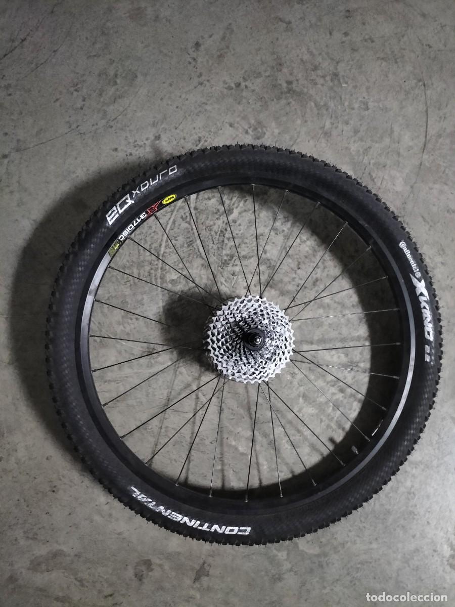 Nuevo: Rueda Trasera MTB 26&rdquo; Mavic 317 Disc + Continental X-King 2.2 + Cassette Sram 10v + Disco 160