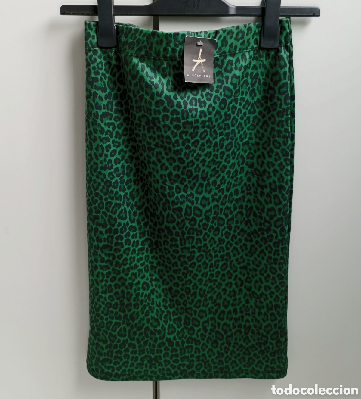 Nuevo: A estrenar ⭐ Falda l&aacute;piz animal print (leopardo, verde). ATMOSPHERE (Primark). Talla 36. NUEVA.