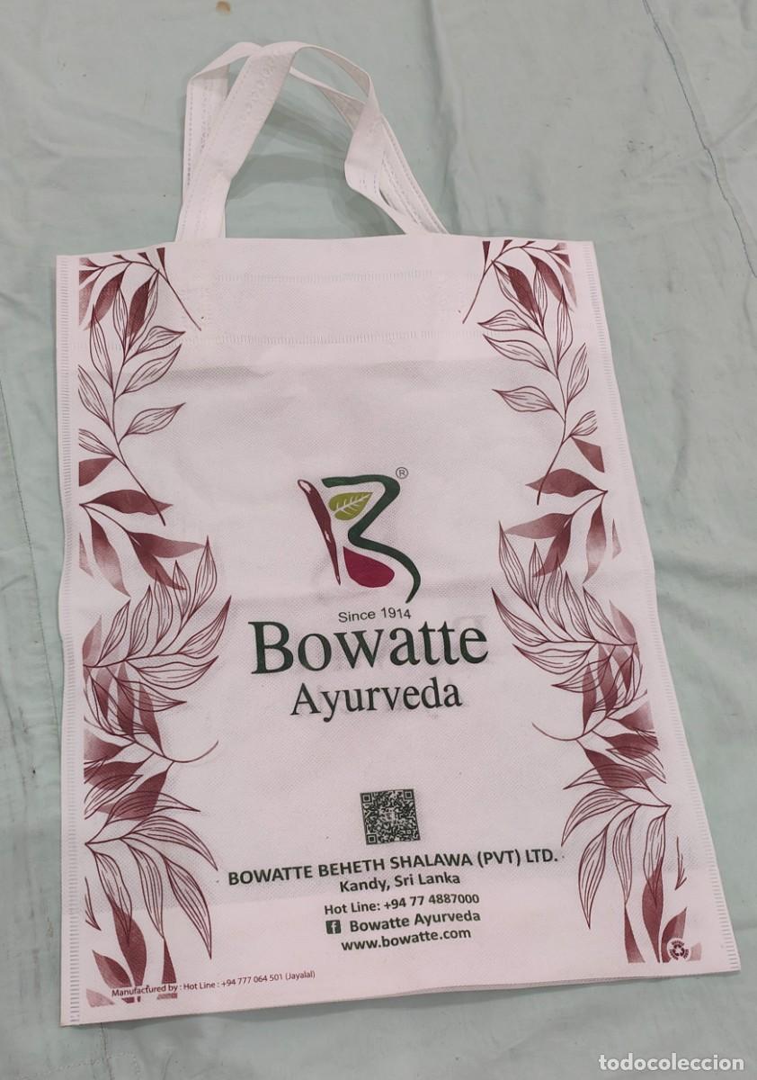 Nuevo: Sri Lanka ,bolsa rafia Ayurveda.
