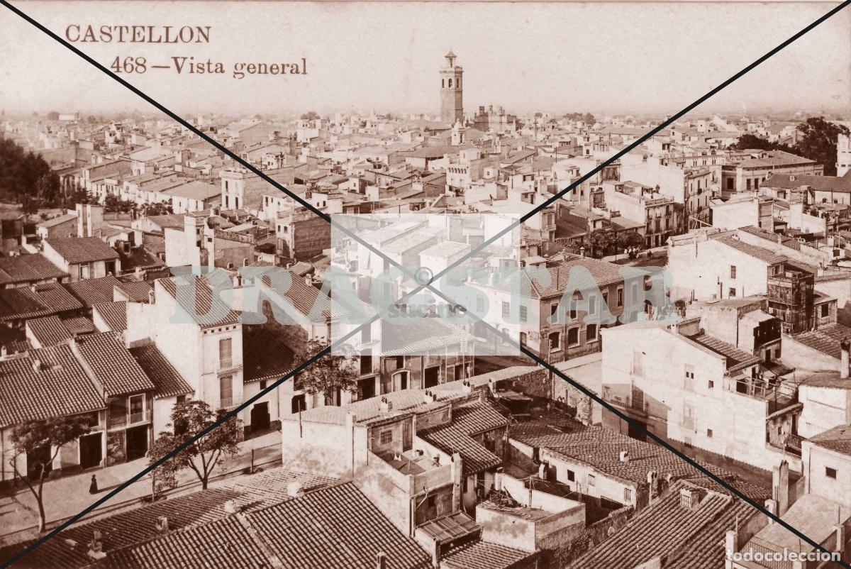 Nuevo: CASTELLON EN EL RECUERDO, VISTA PARCIAL Y CALLE NAVARRA C86