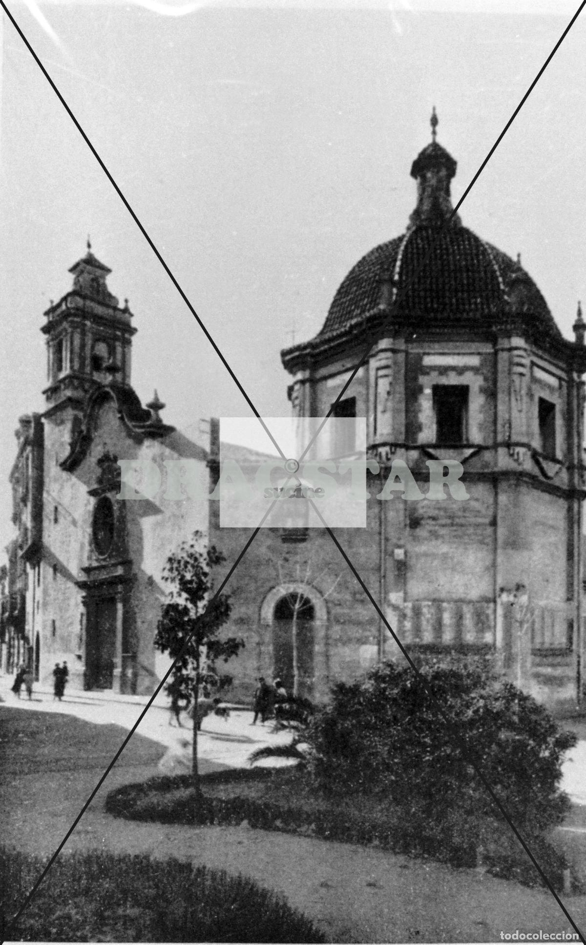 Nuevo: CASTELLON EN EL RECUERDO, IGLESIA DE LA SANGRE EN LA PLAZA DE MARIA AGUSTINA EN LOS A&Ntilde;OS 40 C86