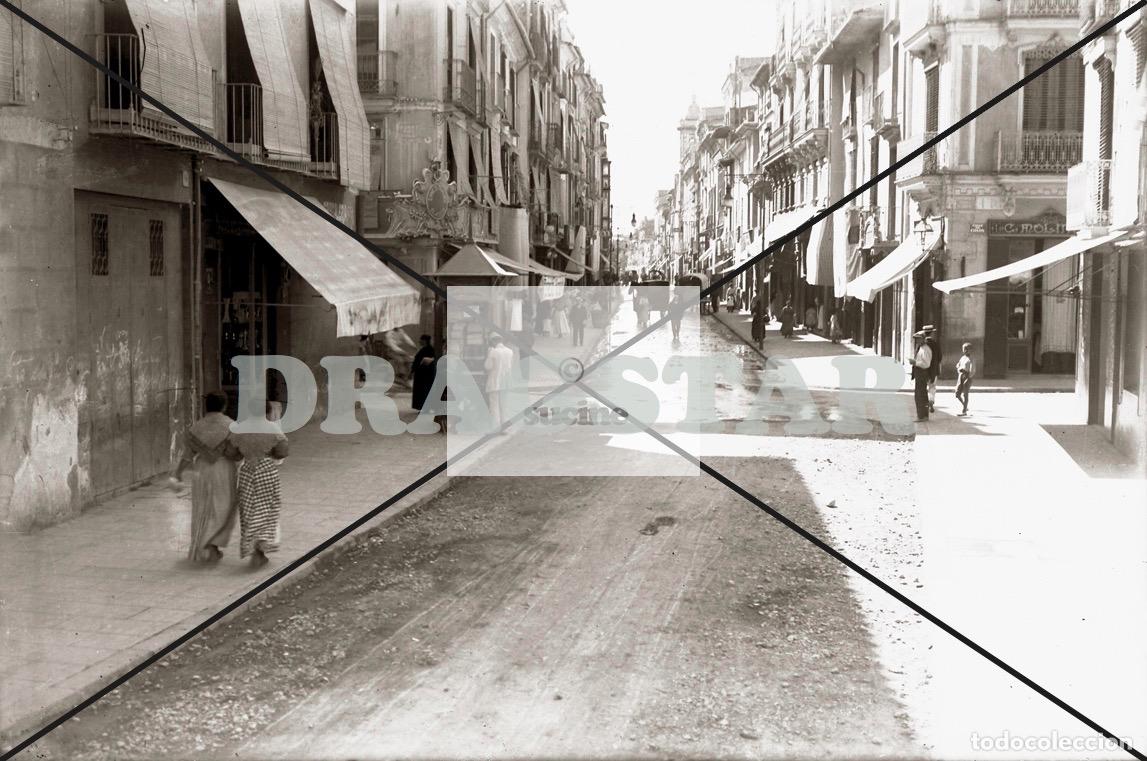 Nuevo: CASTELLON EN EL RECUERDO, ASPECTO DE LA CALLE ENMEDIO EN LOS A&Ntilde;OS 20 C86
