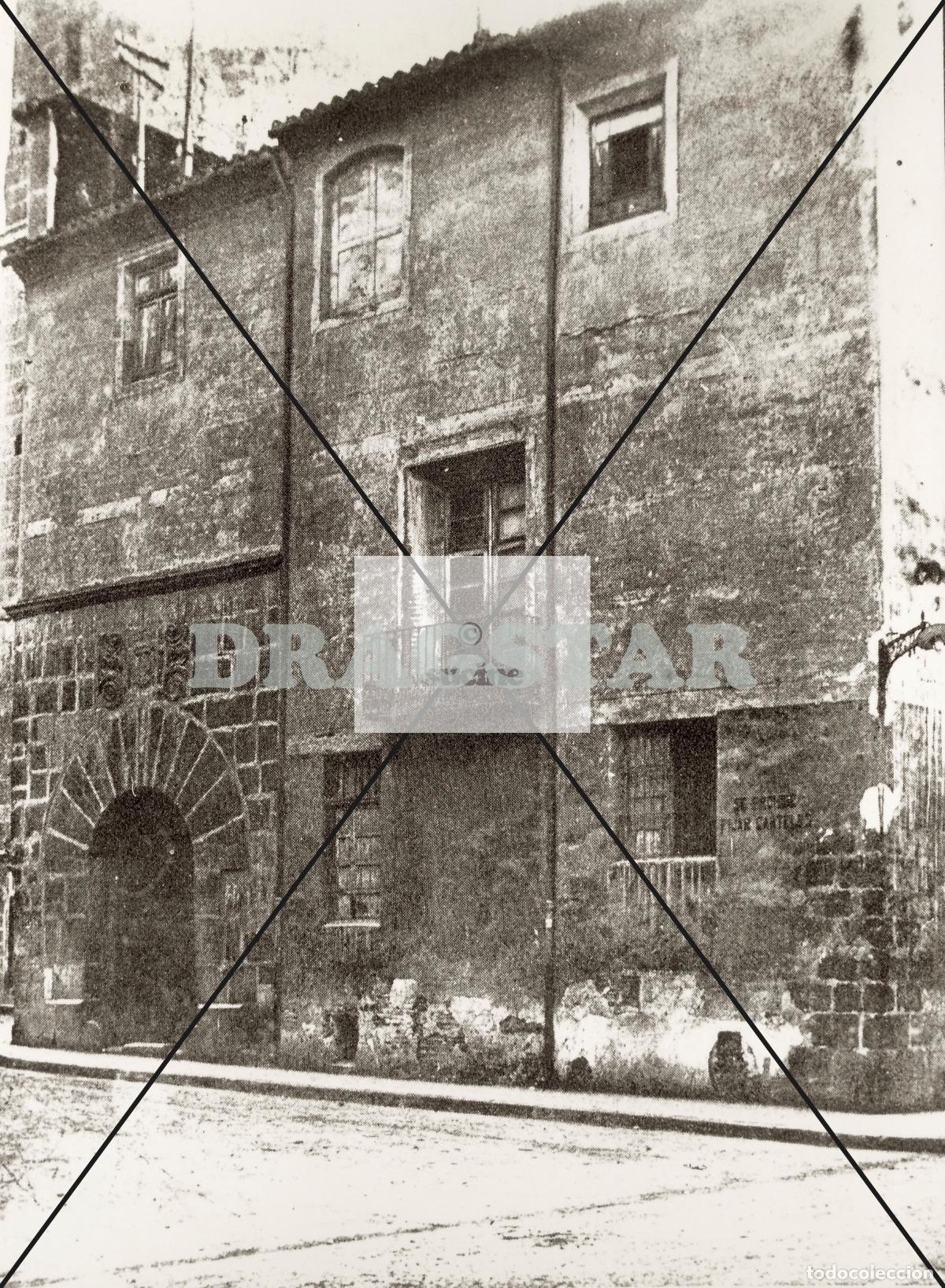 Nuevo: CASTELLON EN EL RECUERDO, LA CASA ABADIA EN LA PLAZA DE LA HIERBA ANTES DE SU RESTAURACI&Oacute;N C86