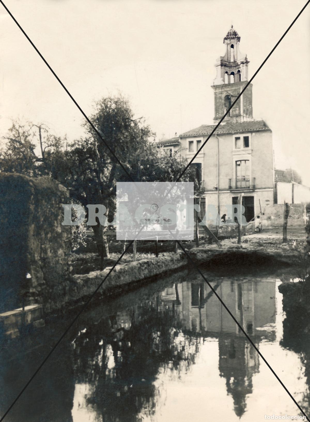 Nuevo: CASTELLON EN EL RECUERDO, TORRE DE SAN VICENTE Y LA AZEQUIA MAYOR PLAZA JUEZ BORRULL EN 1915 C86