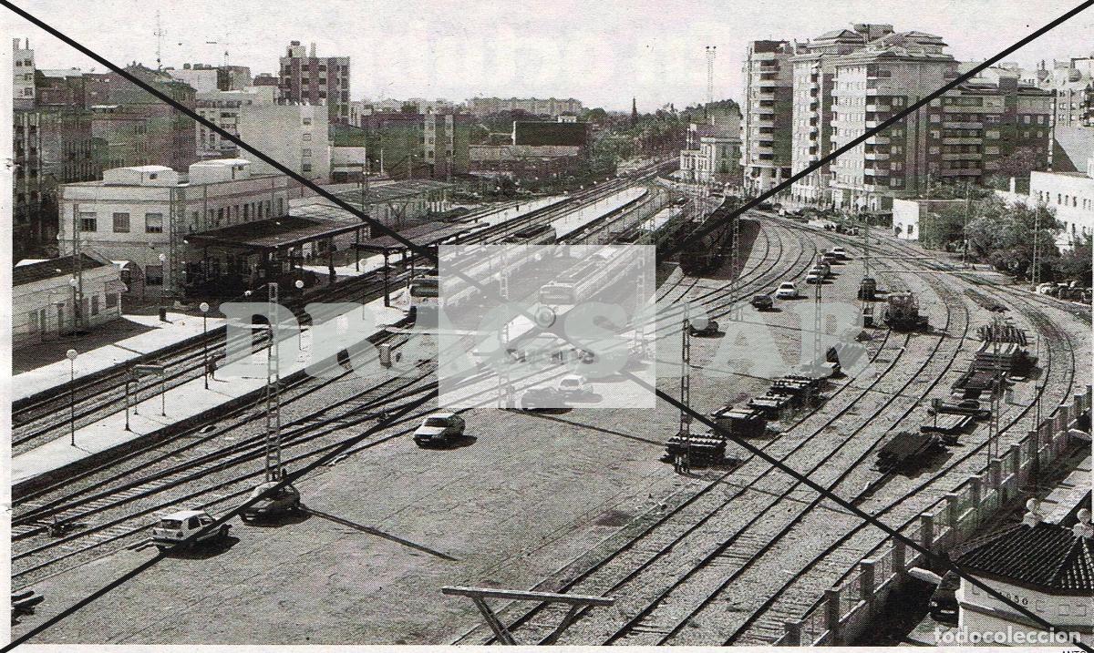 Nuevo: CASTELLON EN EL RECUERDO, ASPECTO DE LA ESTACI&Oacute;N FERROCARRIL DEL NORTE ANTES DE SU DEMOLICI&Oacute;N C 86