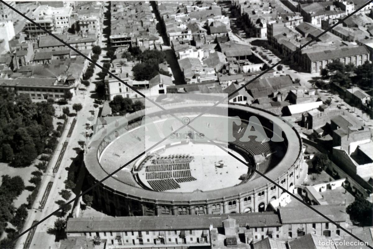 Nuevo: CASTELLON EN EL RECUERDO, VISTA AEREA PLAZA DE TOROS A&Ntilde;OS 60 C 86
