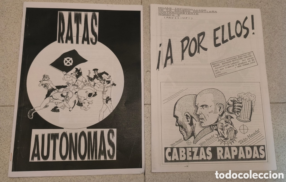 Nuevo: Fanzines bases aut&oacute;nomas ratas negras y a por ellos