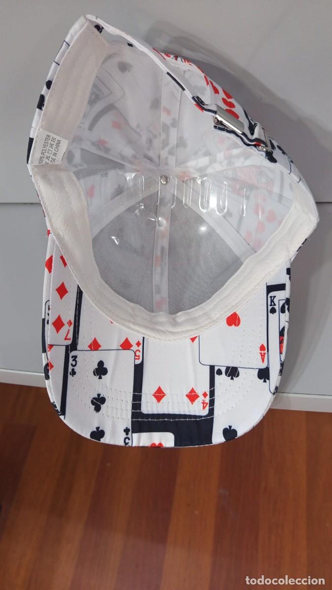 Nuevo: Gorra Poker Unisex Algod&oacute;n Ajustable 54-60 cm Nueva - Foto 2
