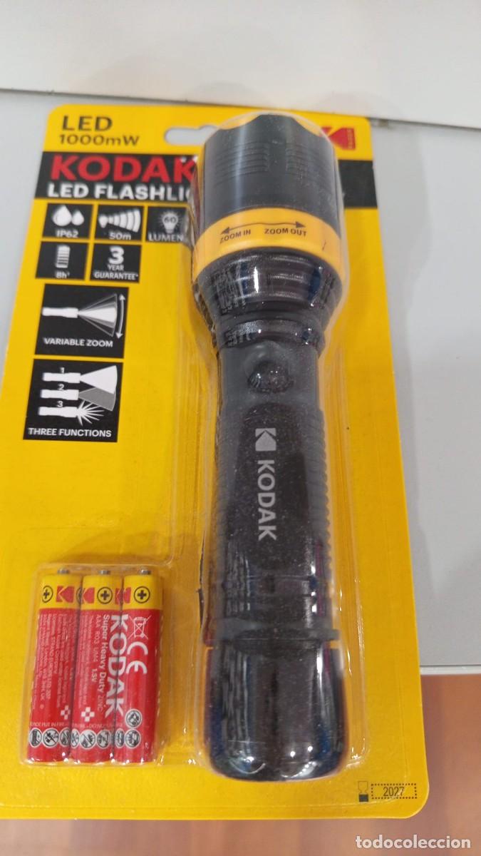 Nuevo: Linterna Kodak LED Focus 157 60 L&uacute;menes con Estuche Nueva