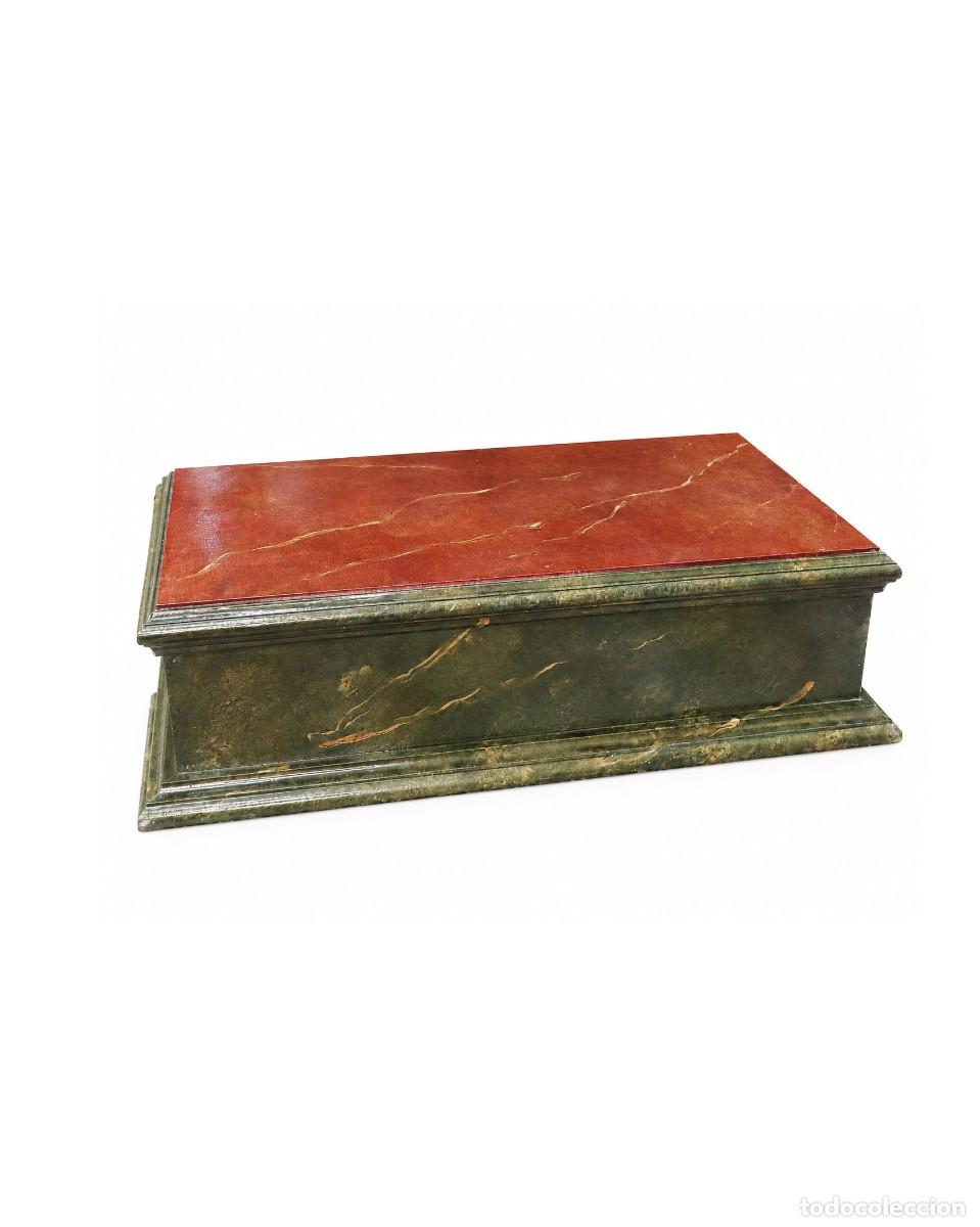 Nuevo: Peana Rectangular Imitaci&oacute;n M&aacute;rmol - Foto 2