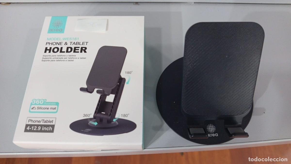 Nuevo: Soporte Universal IKREA WE5161 para M&oacute;vil y Tablet 4-12,9&rdquo; Giratorio 360&deg; &ndash; Nuevo