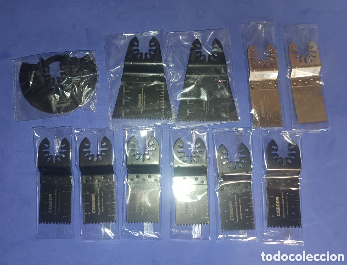 Nuevo: Set de 11 Cuchillas para Herramienta Oscilante
