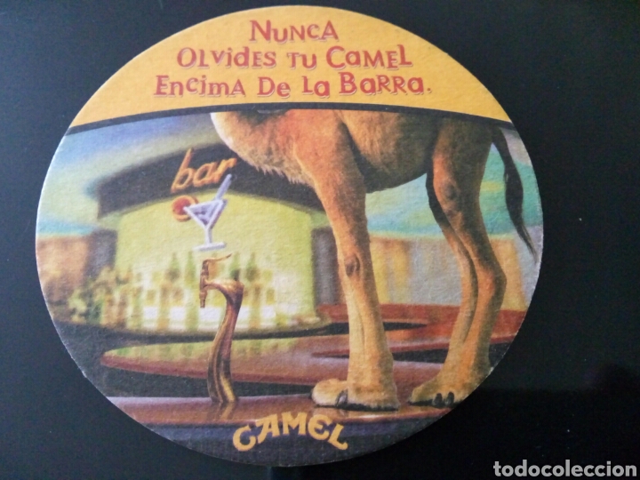 Otras botellas y bebidas antiguas de colecci&oacute;n: Posavasos de Camel - Foto 1