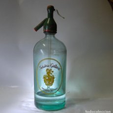 Otras Botellas y Bebidas Antiguas de colección: SIFON INDUSTRIAS GALLESA HUELVA