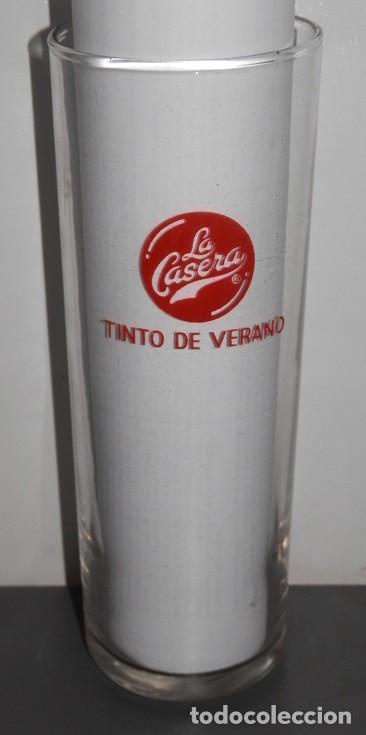 Otras botellas y bebidas antiguas de colecci&oacute;n: VASO  DE LA MARCA LA CASERA - Foto 1