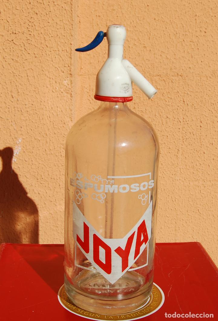 Otras botellas y bebidas antiguas de colecci&oacute;n: SIF&Oacute;N JOYA - Foto 1
