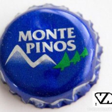 Otras Botellas y Bebidas Antiguas de colección: TAPÓN CORONA - CHAPA - ESPAÑA (SORIA) - AGUA - MONTE PINOS