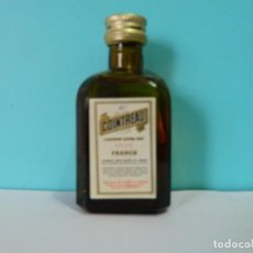 Otras Botellas y Bebidas Antiguas de colección: MINI BOTELLIN COINTREAU LICOR FRANCES BOTELLIN. Lote 148000326