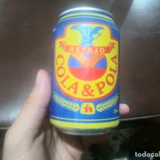 Otras Botellas y Bebidas Antiguas de colección: LATA DE CERVEZA COLA POLA REFAJO COLOMBIA BEER BIER BIERE