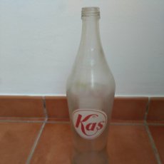 Otras Botellas y Bebidas Antiguas de colección: BOTELLA LITRO KAS, SERIGRAFIADA