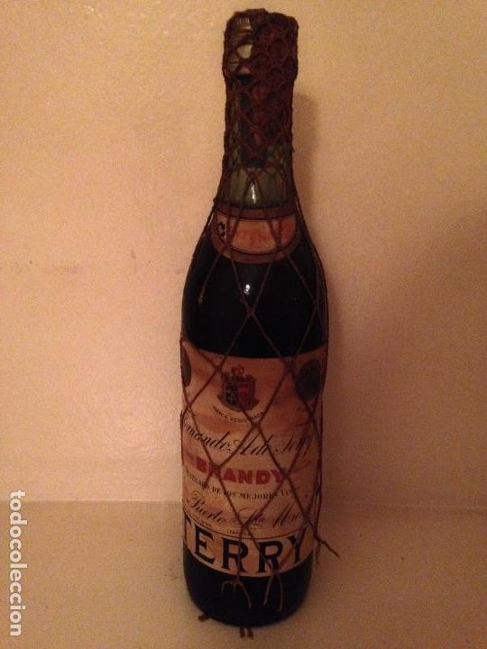 Otras botellas y bebidas antiguas de colecci&oacute;n: Brandy Terry Centenatio - Foto 2