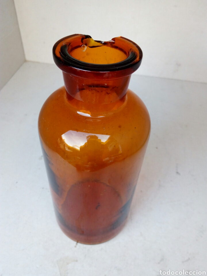 Collectionnisme d'Autres Bouteilles et Boissons : Botella vac&iacute;a de farmacia