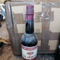 Otras Botellas y Bebidas Antiguas de colección: VINO GENEROSO CEPA ANDALUZA. Lote 221622332