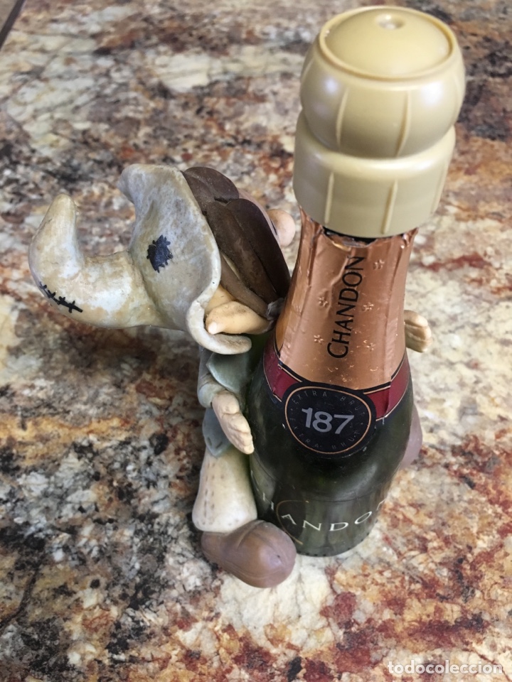 Otras botellas y bebidas antiguas de colecci&oacute;n: Botella benjam&iacute;n de chandon 187 - Foto 1