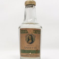 Otras Botellas y Bebidas Antiguas de colección: EXQUISITO ANISETTE GIOCONDA, DE LOS AÑOS 60–70, DE 3-4CL APROX, MINIATURA-BOTELLÍN