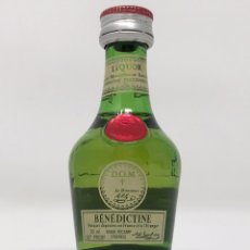 Otras Botellas y Bebidas Antiguas de colección: BÉNÉDICTINE DE LOS AÑOS 70,DE 3CL, MINIATURA/BOTELLÍN, LICOR